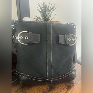 Black Coach Crossbody